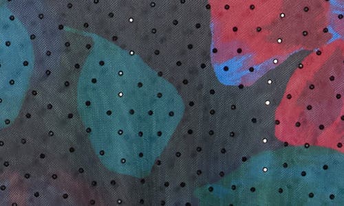 Afrm Los Angeles Zoe Rhinestone Long Sleeve Turtleneck Top