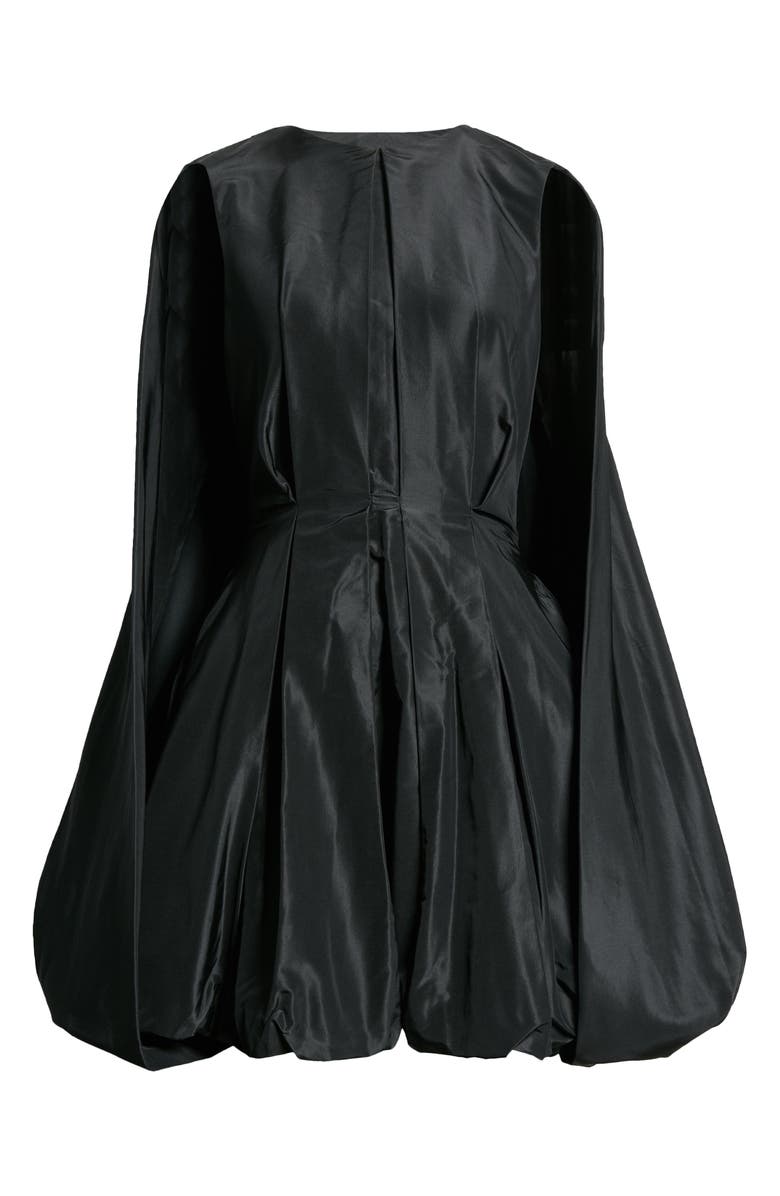 Jason Wu Collection Cape Back Bubble Hem Faille Minidress, Alternate, color, 