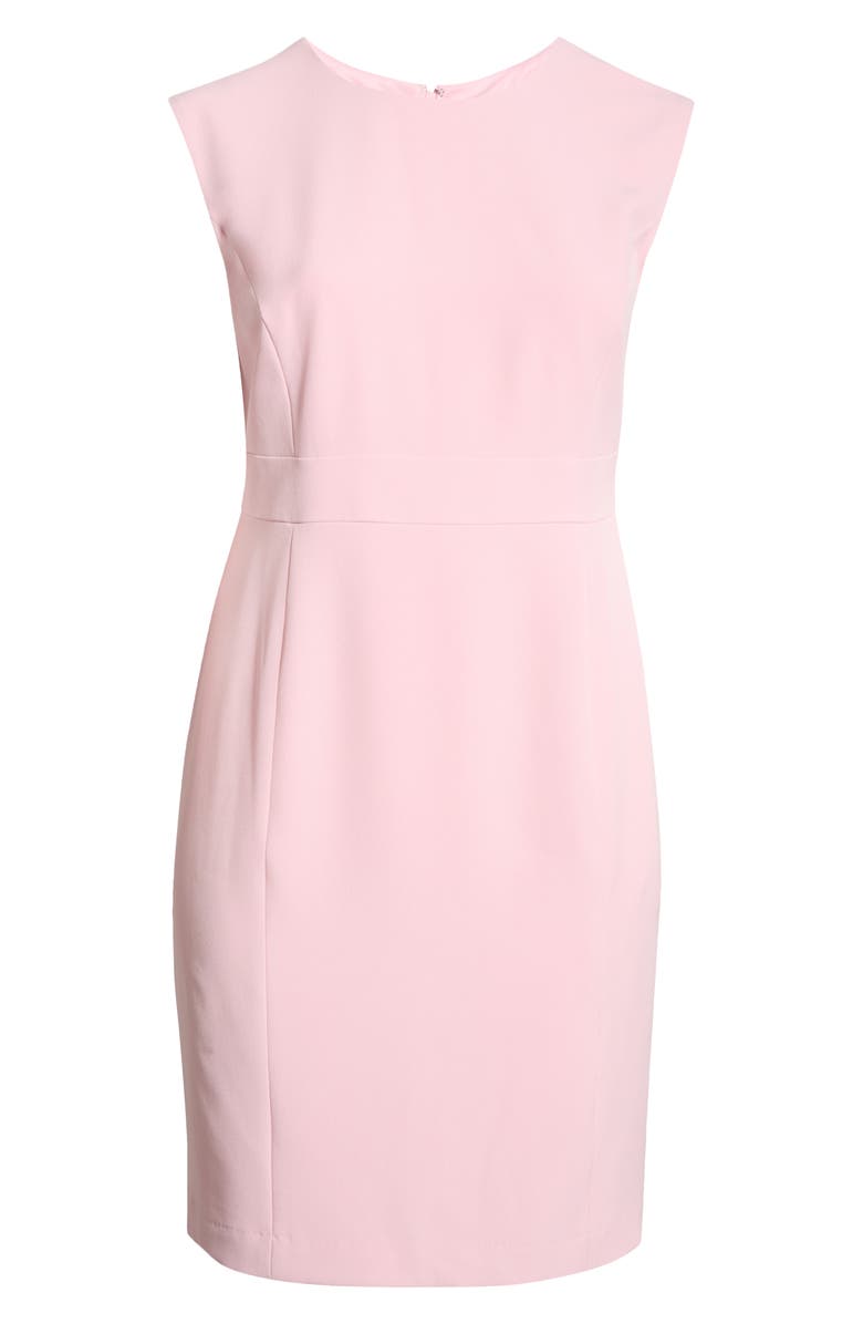 KASPER Cap Sleeve Sheath Dress, Main, color, Tutu Pink