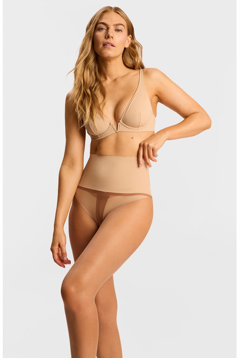 Soft Luxe Sheer Tights, Alternate, color, MEDIUM BEIGE