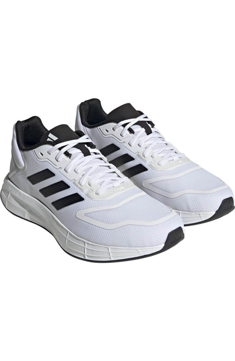 adidas Duramo 10 Sneaker, Main, color, White/ Black/ White