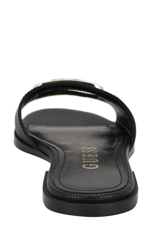 Guess Adrinna Slide Sandal In Black