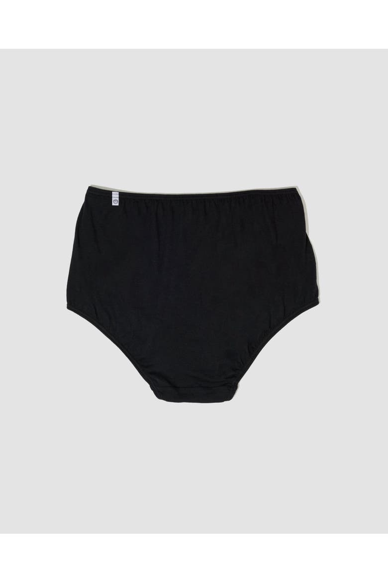 Organic Cotton Mid-rise Brief, Alternate, color, Midnight