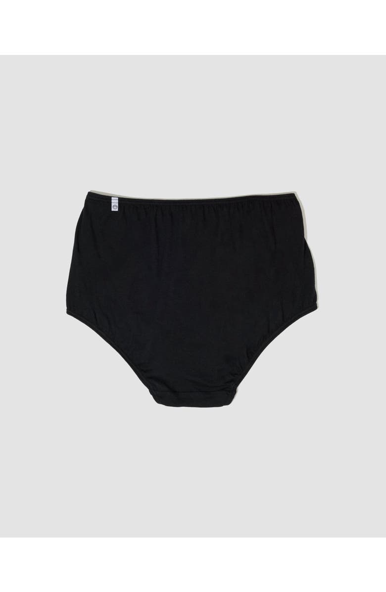 ODDOBODY Organic Cotton Mid-rise Brief, Alternate, color, Midnight
