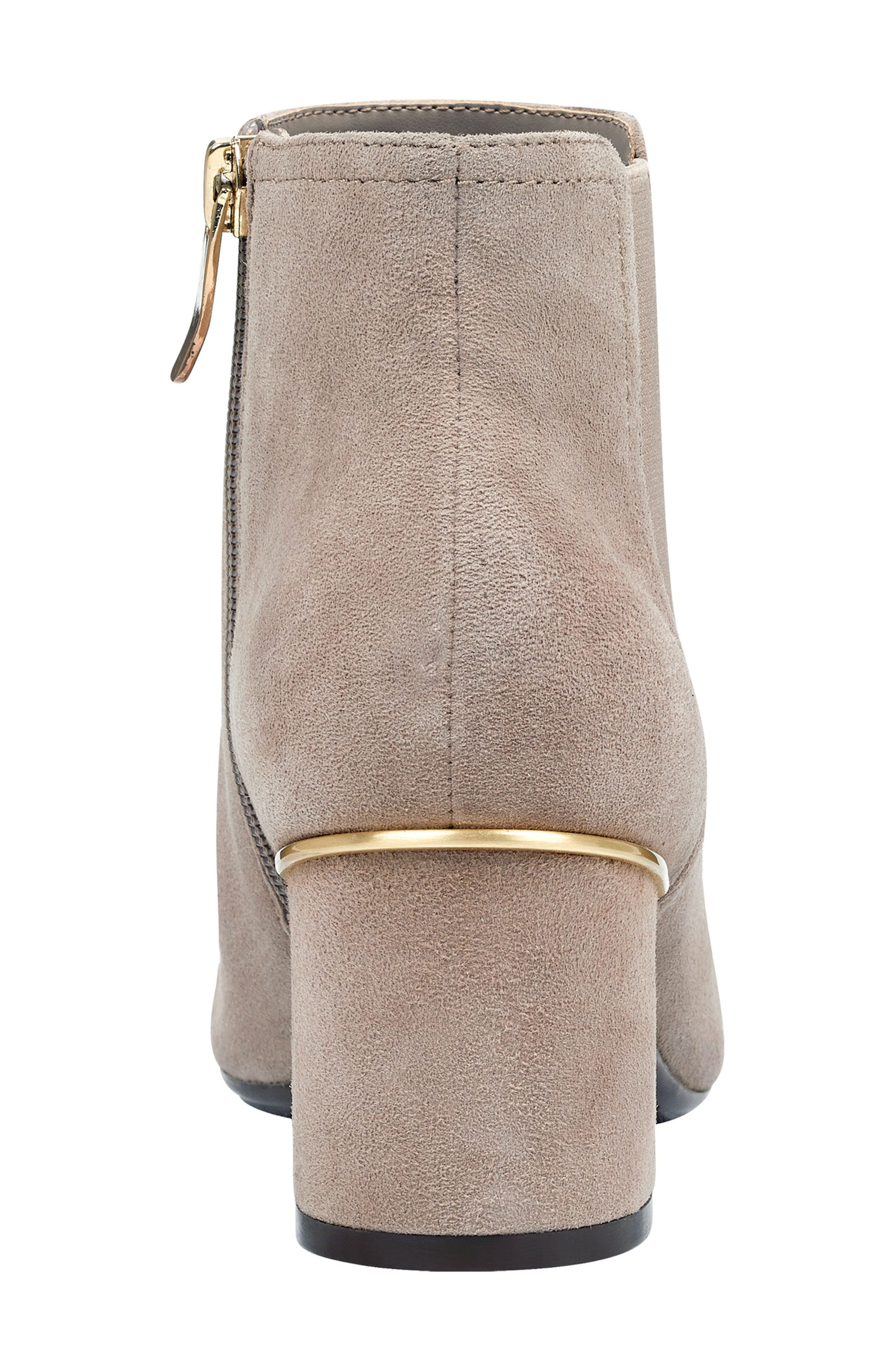 Nadia Bootie, Alternate, color, TAUPE LEATHER