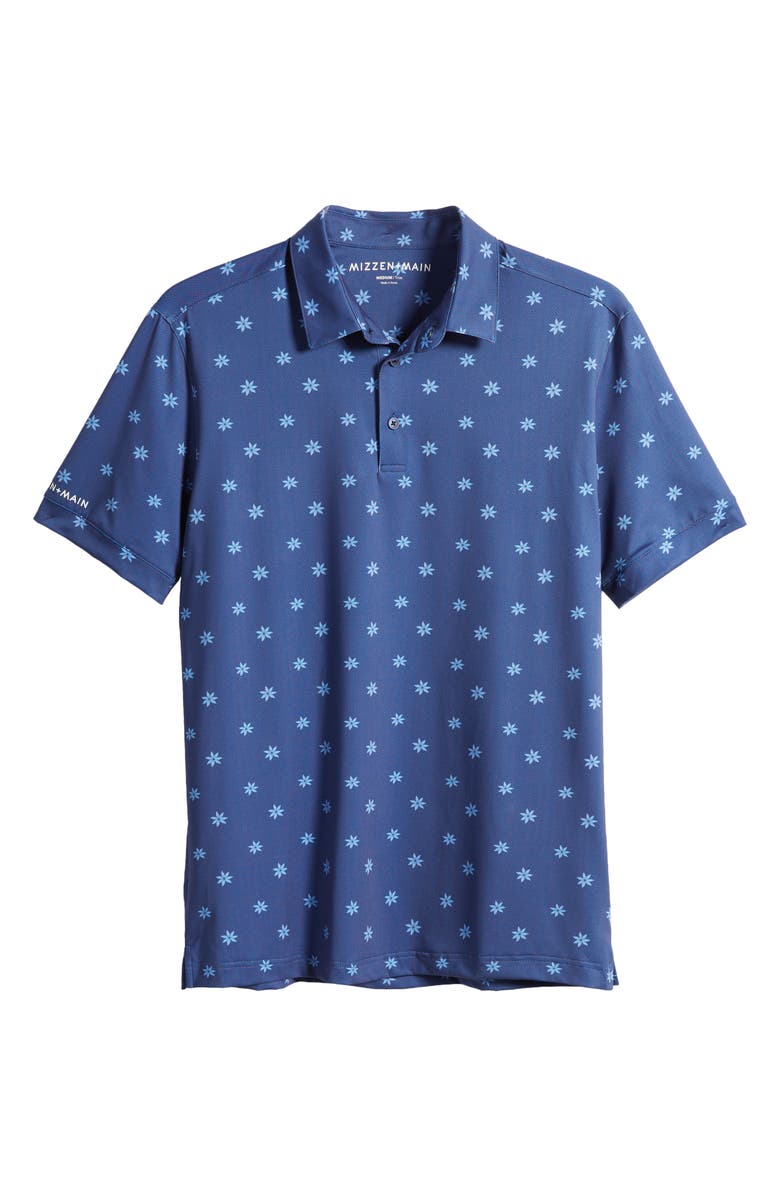 Mizzen+Main Versa Floral Performance Golf Polo, Alternate, color,
