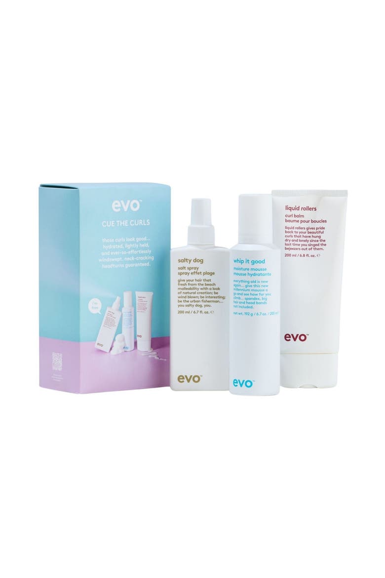 Cue The Curls Gift Set, Main, color, n/a