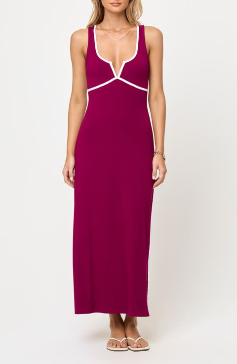 Sayge Maxi Cover-Up Dress