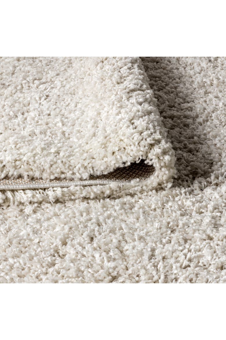 Mercer Shag Plush Tassel Area Rug, Alternate, color, Cream