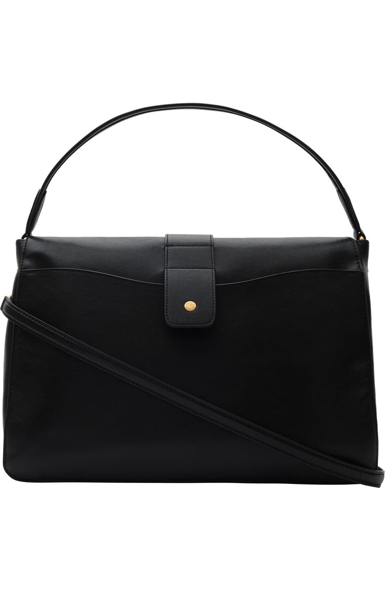 Burberry Medium Rider Bag, Alternate, color, Black