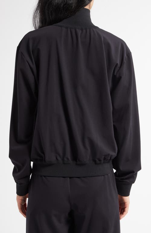 The Row Esme Zip Track Jacket In Black