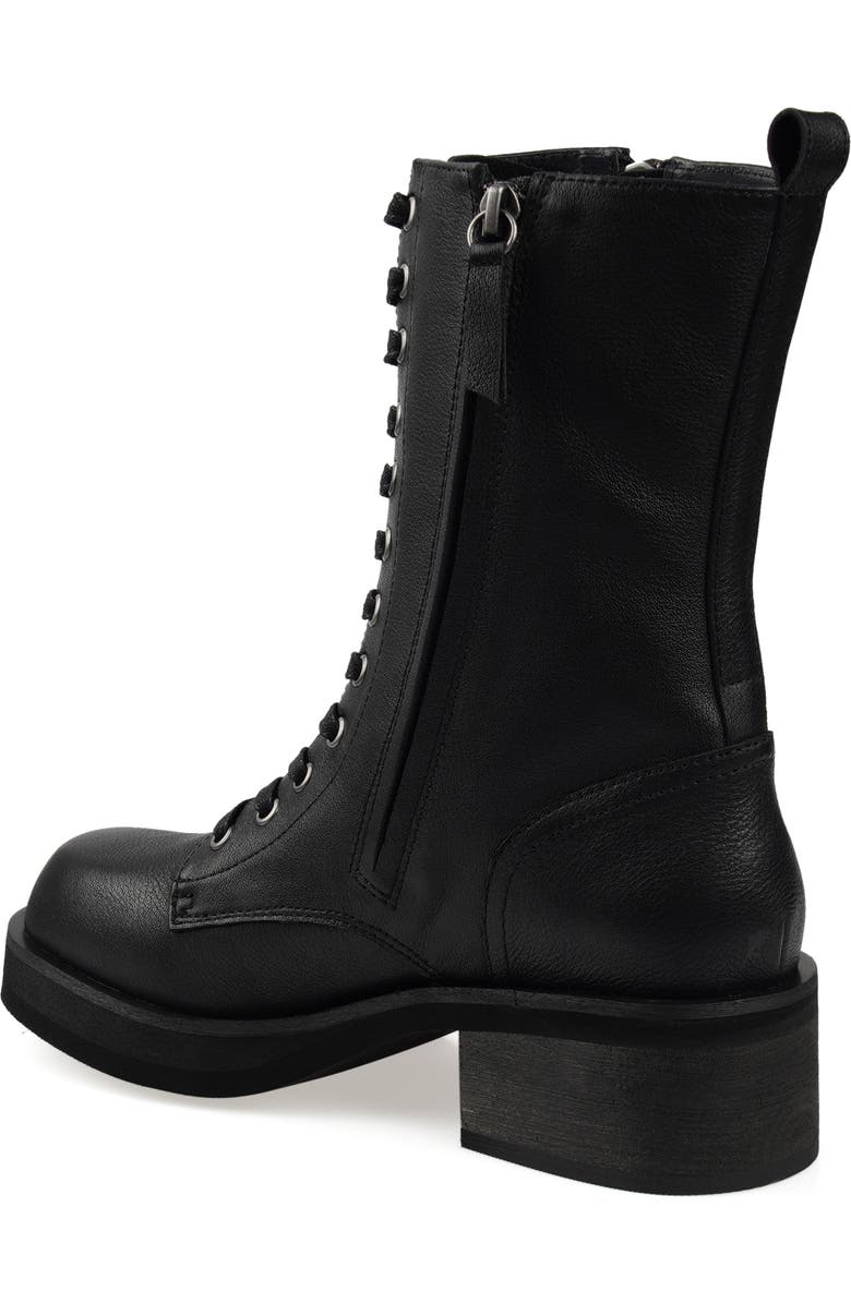 Candie's Lace-Up Boot, Alternate, color, Black