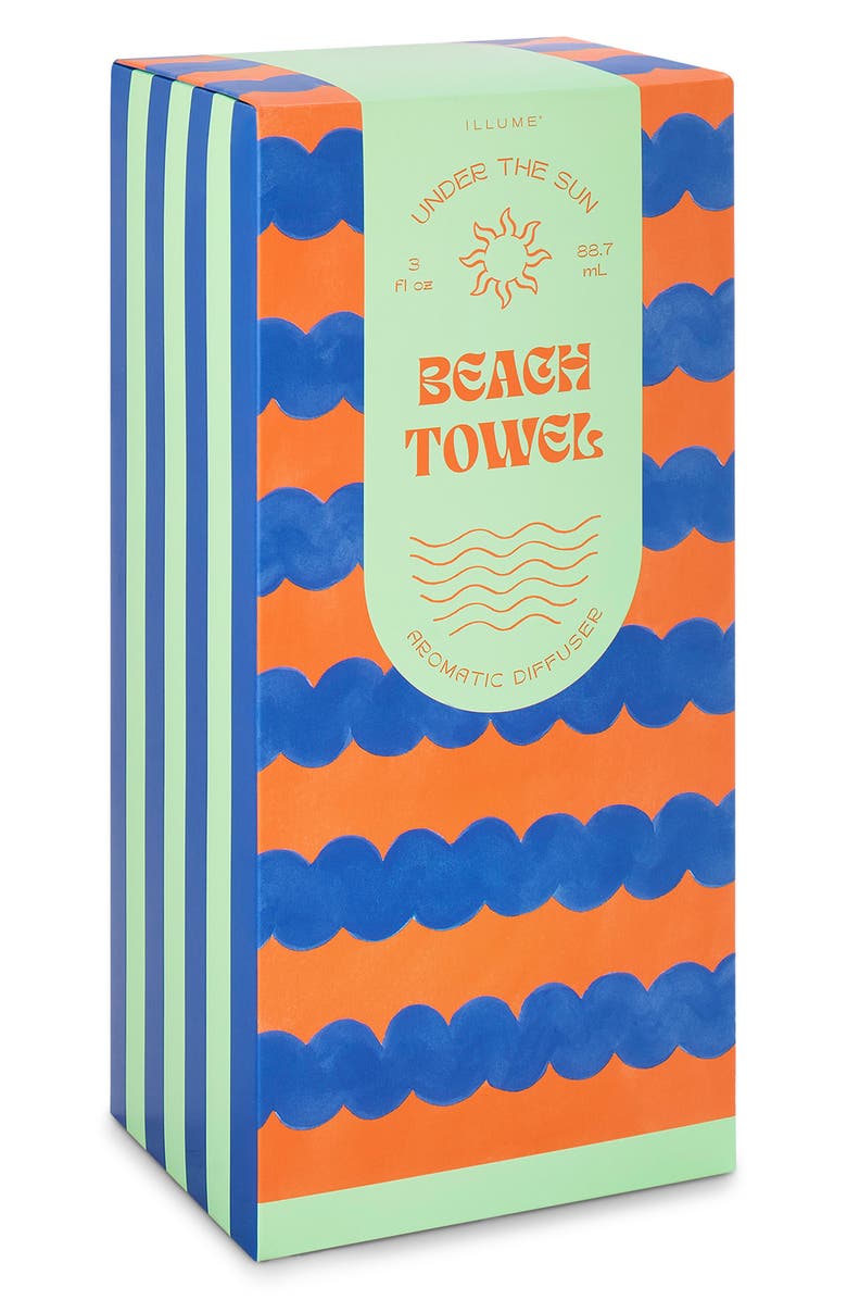 ILLUME<sup>®</sup> Beach Towel Aromatic Sun Reed Diffuser, Alternate, color, Blue
