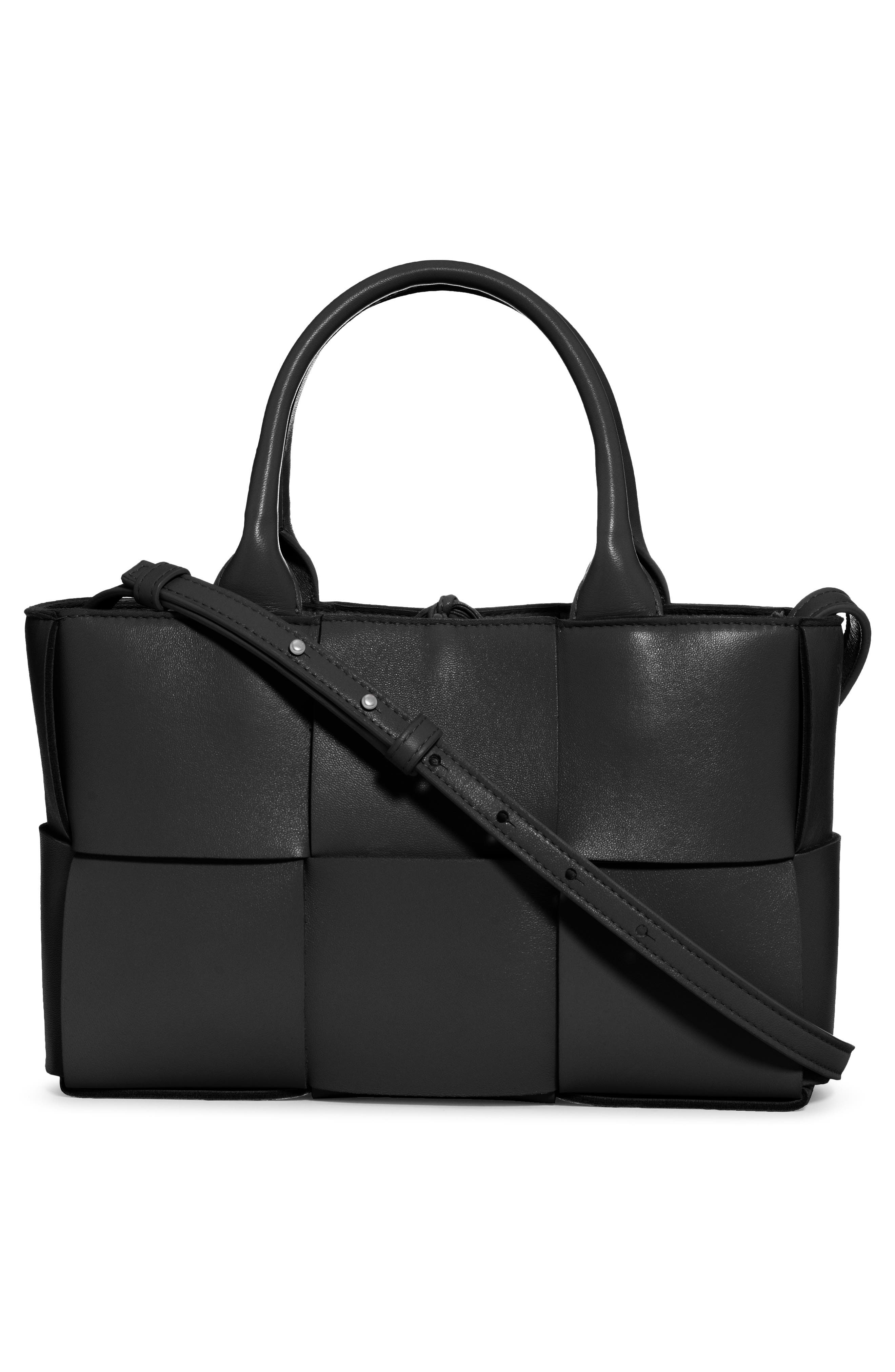 Bottega Veneta Arco Intrecciato Leather Tote, Alternate, color, 