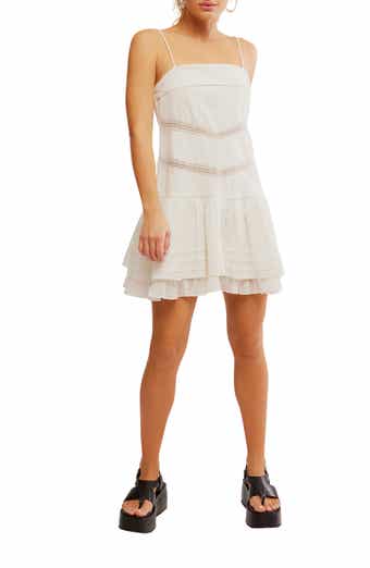 Free People Bliss Stretch Cotton Minidress