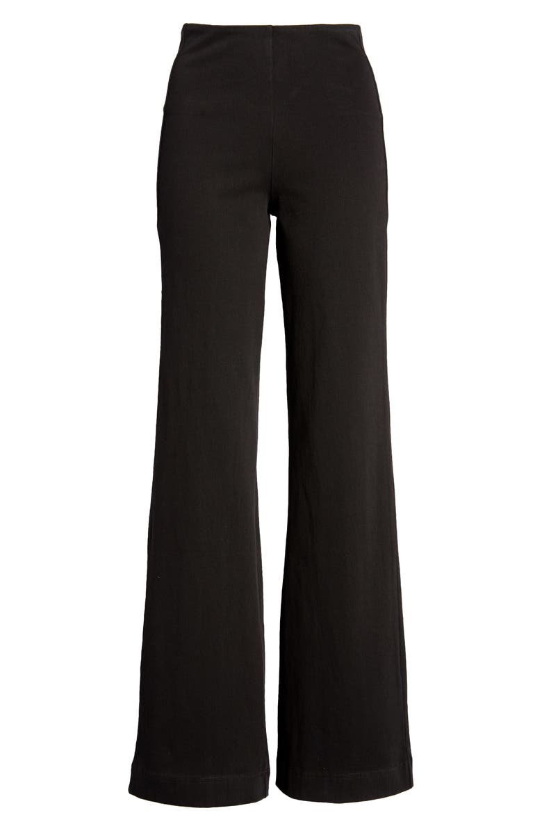 Lysse 'Lyssentials Wide Leg Denim Trousers, Alternate, color, Black