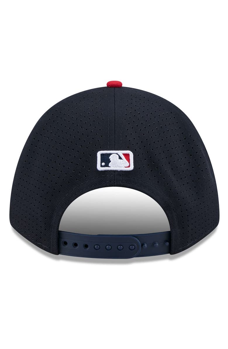 New Era Men's New Era Navy/Red  Los Angeles Angels 2025 MLB All-Star Game Workout 9FORTY M-Crown Adjustable Hat, Alternate, color, 