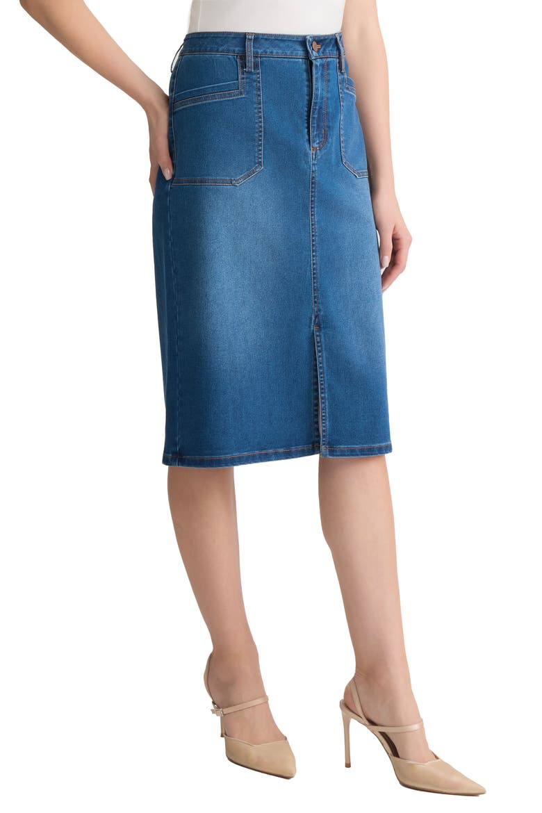 Lexington Midi Skirt, Alternate, color, PHOENIX WASH