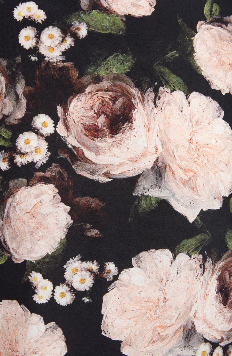 Erdem Print Silk Crêpe de Chine Blouse, Alternate, color,