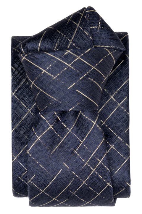 Morandi - Extra Long Silk Jacquard Tie for Men