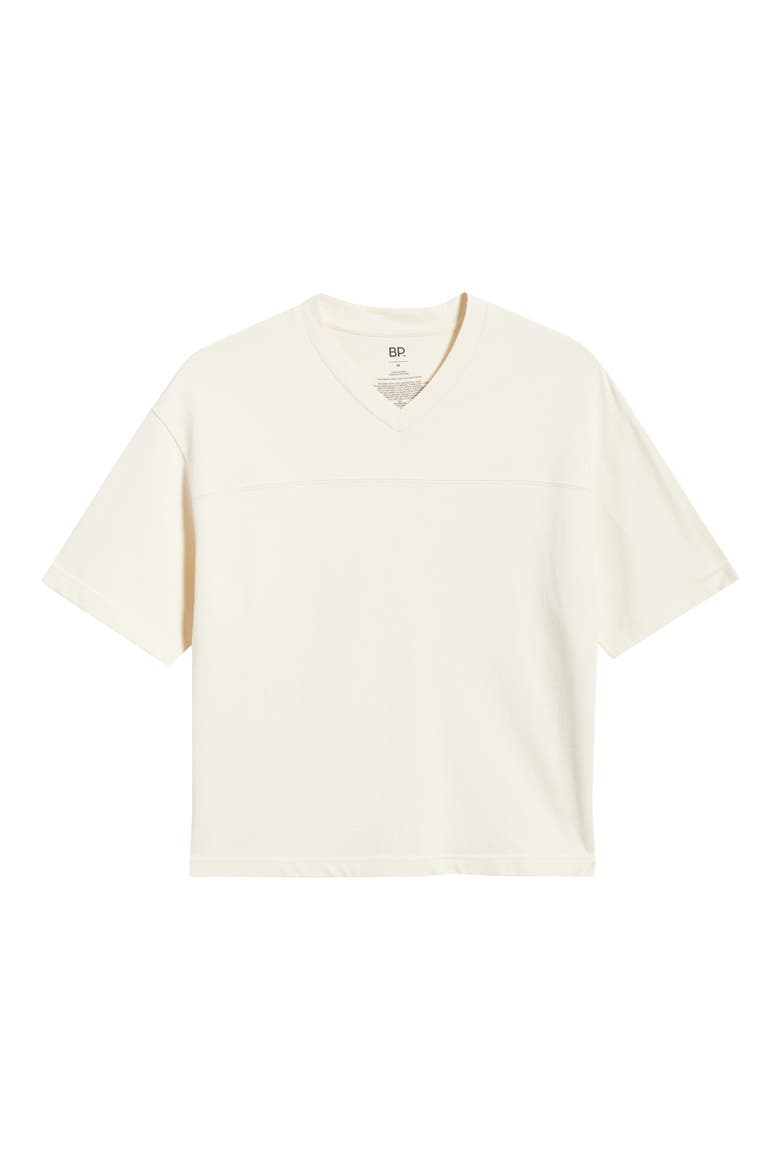 Seamed Heavyweight T-Shirt, Alternate, color, IVORY CREAM