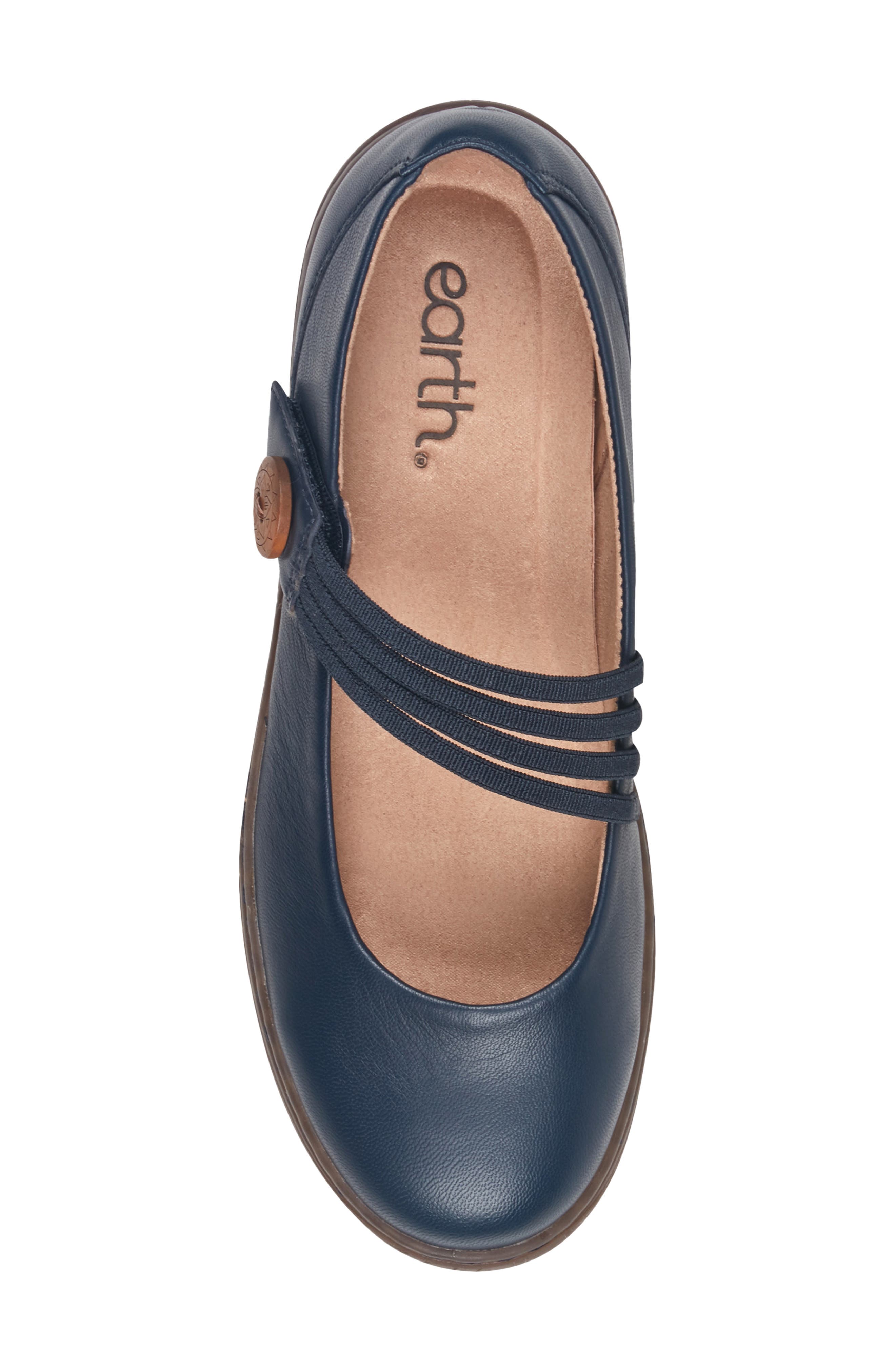 Earth® Vannie Leather Mary Jane Flat (Women) | Nordstrom