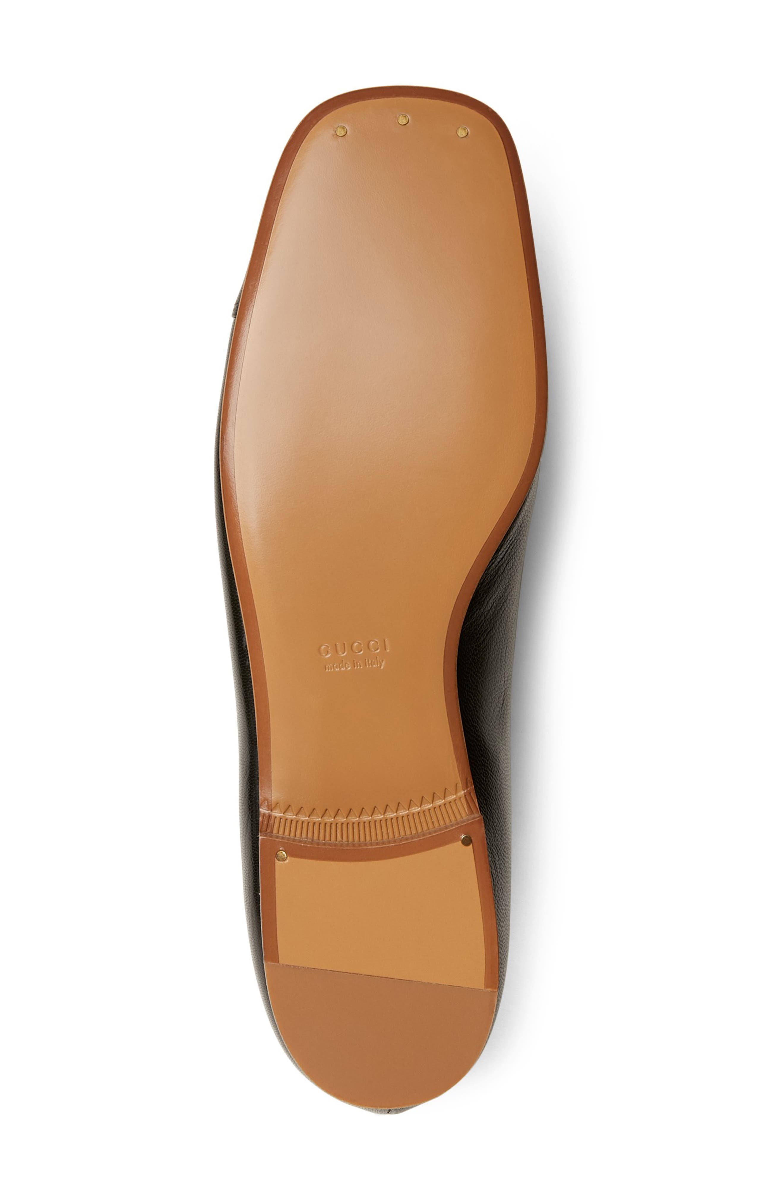 Gucci Hills Logo Ballet Flat, Alternate, color, 