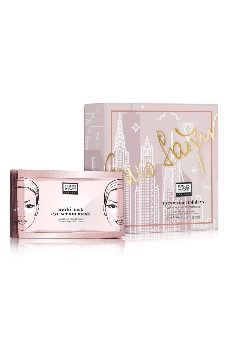 Erno Laszlo Eyes on the Holiday Multi-Task Eye Serum Mask Set, Main, color,