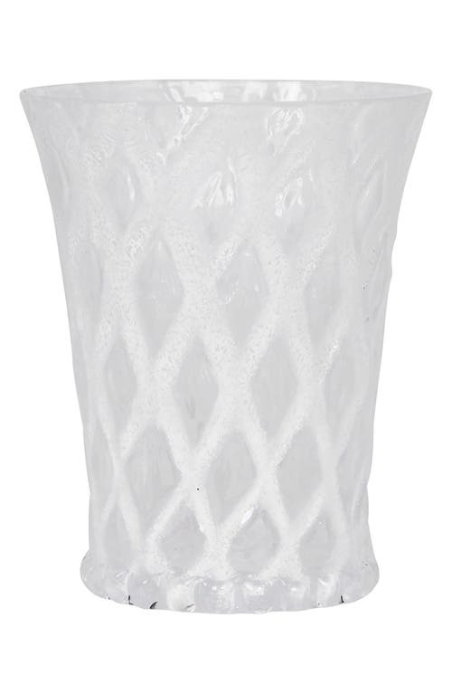 Juliska Trellis Small Tumbler In White
