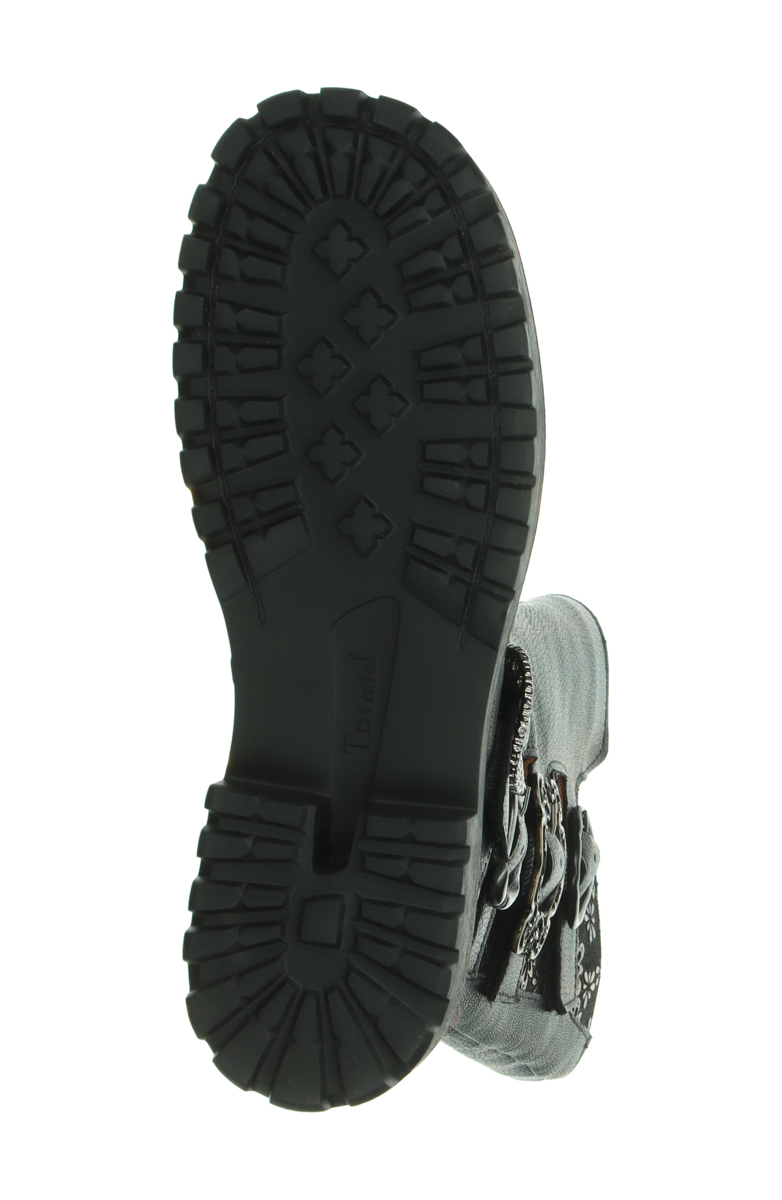 Trento Buckle Boot, Alternate, color, BLACK/ KOMBI