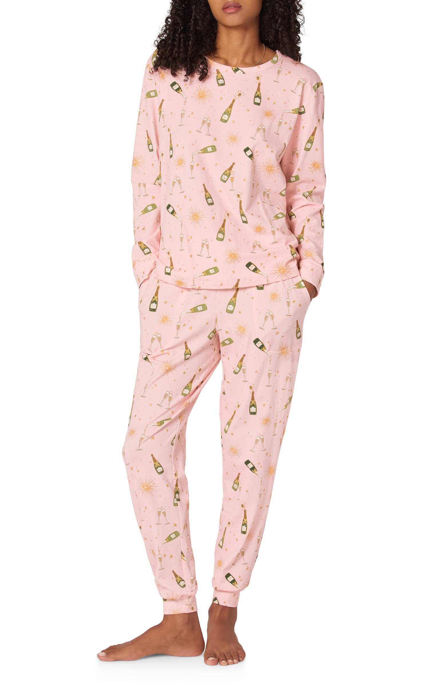 BedHead Pajamas Pop Fizz Print Stretch Organic Cotton Pajamas | Nordstrom