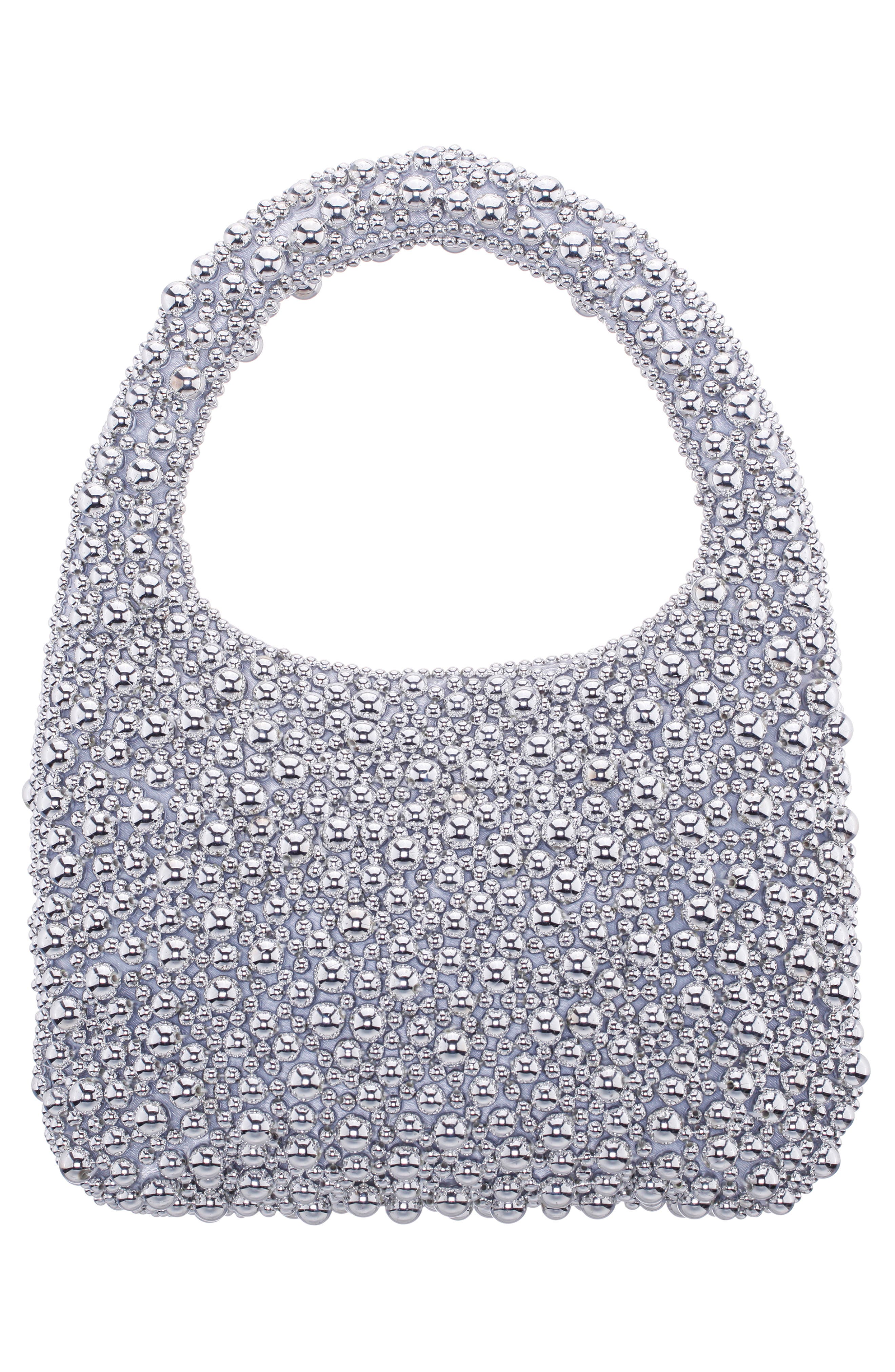 Nina Zariah Bubble Bead Top Handle Bag, Alternate, color, 