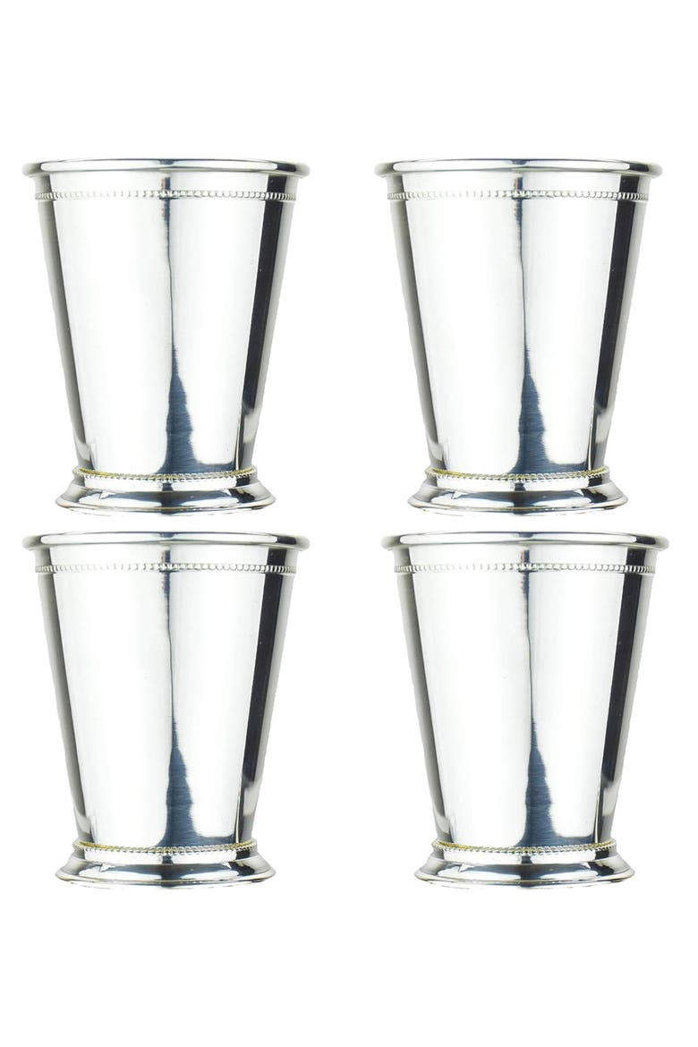 Silver Julep Cup - Set of 4, Main, color, Silver