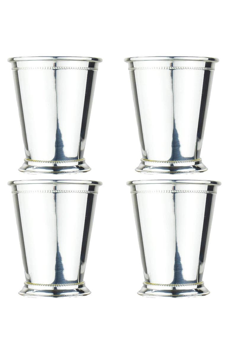 Prince of Scots Silver Julep Cup - Set of 4, Main, color, Silver
