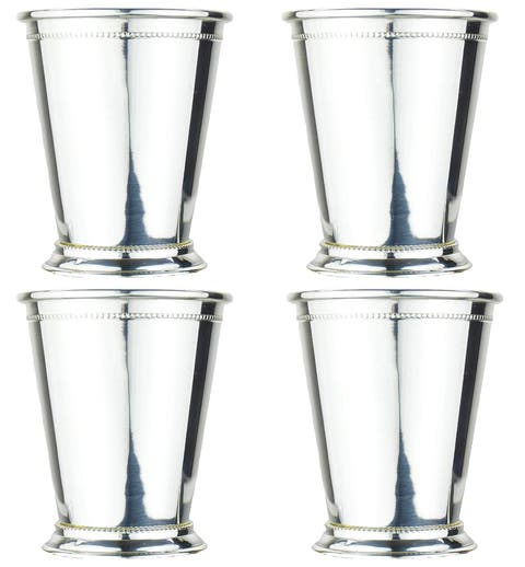 Silver Julep Cup - Set of 4