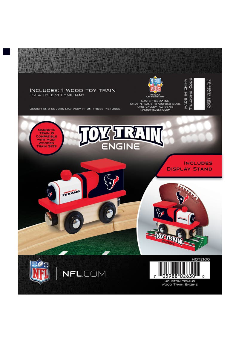 Houston Texans Toy Train Engine, Alternate, color, Multicolor