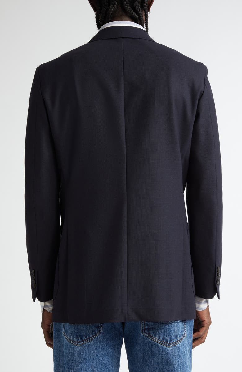 Drake's Tailored Tropical Merino Wool Sport Coat, Alternate, color, 250 Navy