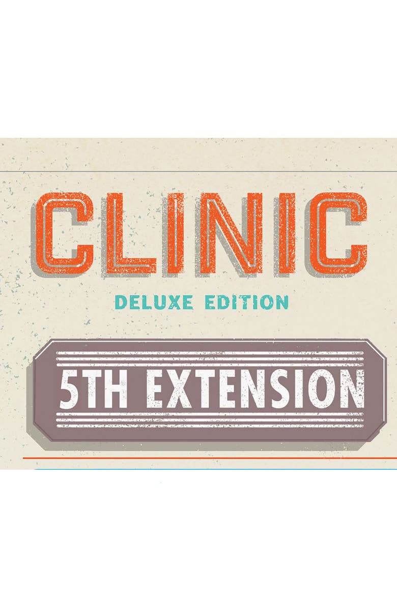 Capstone Games Clinic Deluxe Extension 5 Strategy Board Game Extension, 14 Players, Alternate, color, Multicolored