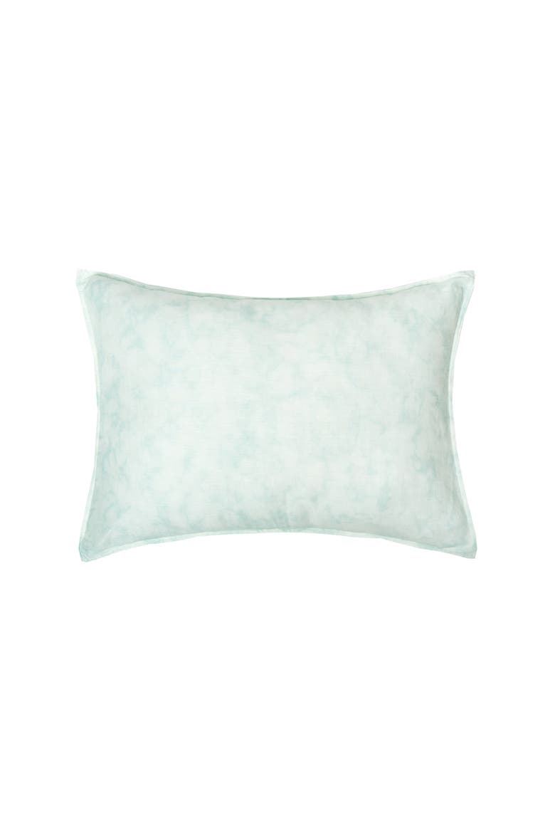 Shaleena Sea Glass Standard Sham Decor, Main, color, Green