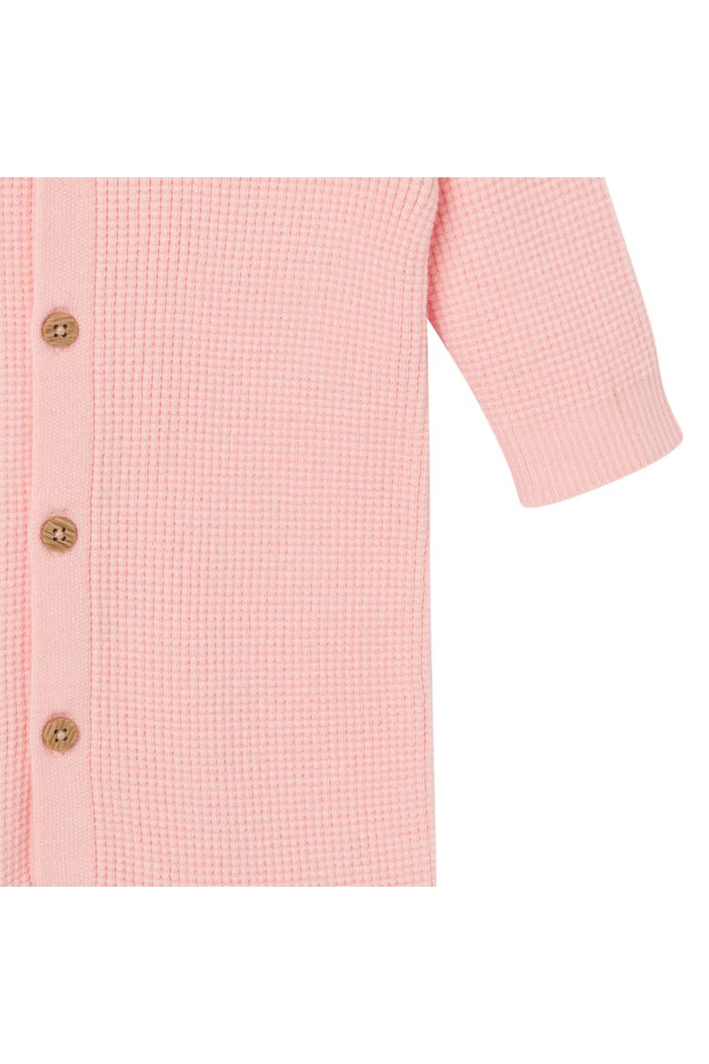 Hooded Sweater Romper, Alternate, color, Pink