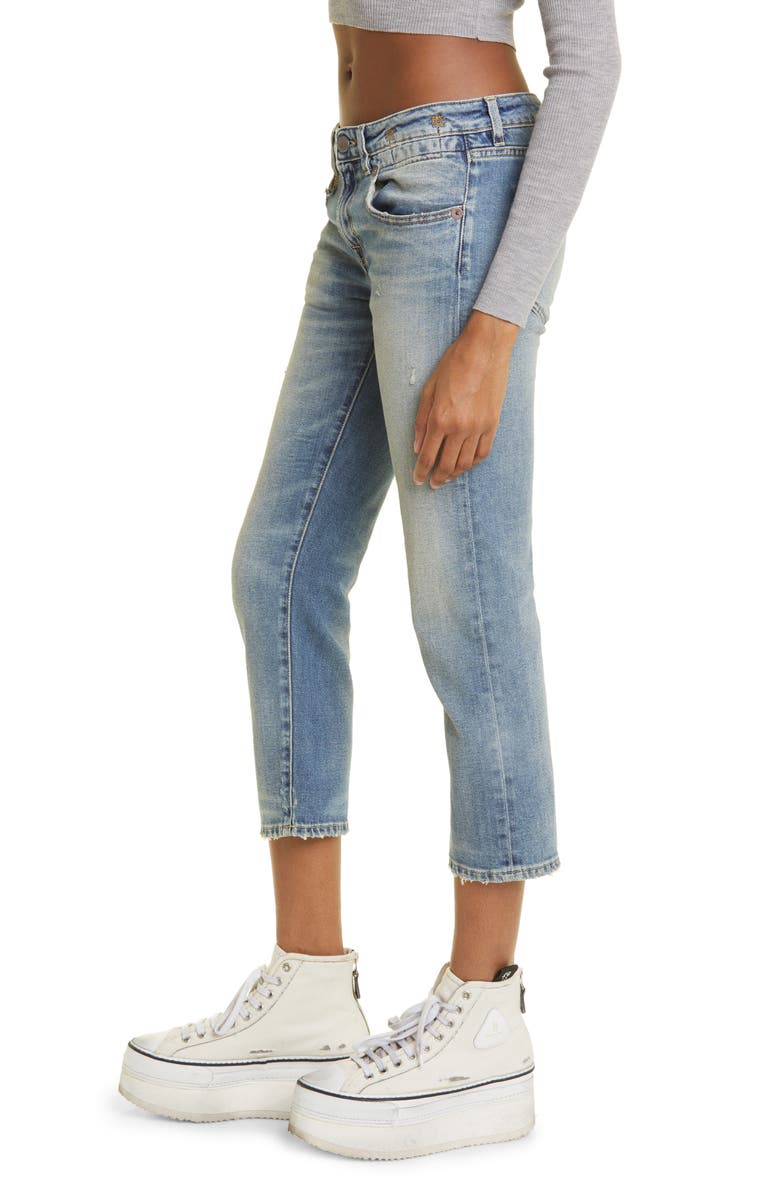 R13 Boy Straight Crop Jeans, Alternate, color,