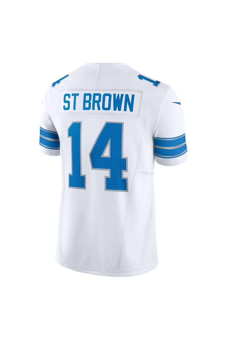 Men's Nike Amon-Ra St. Brown White Detroit Lions Vapor F.U.S.E. Limited Jersey, Alternate, color, White