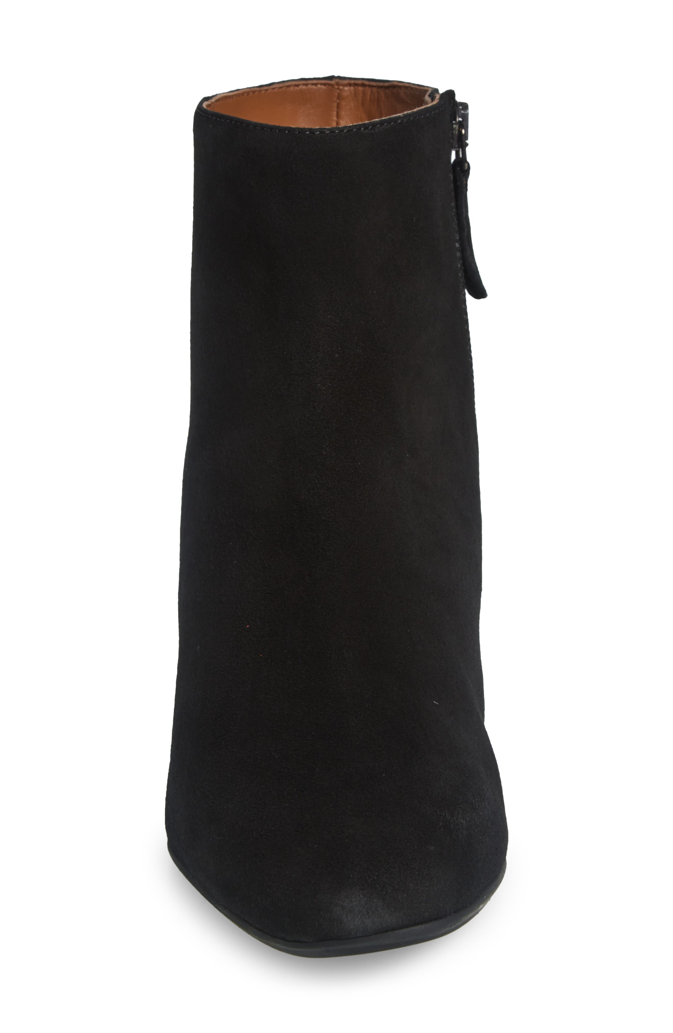 Aquatalia Ulyssa Weatherproof Bootie, Alternate, color, Black Black Suede