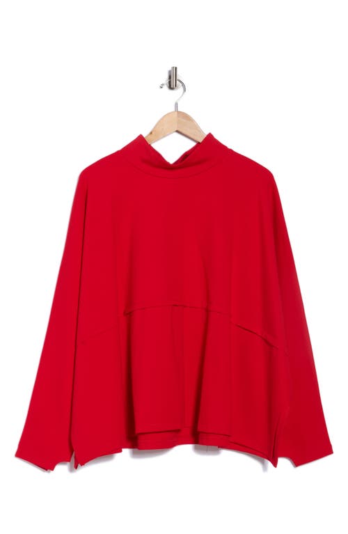 Patrizia Luca Oversized Sweatshirt In Red