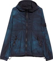 Stone Island Dégradé Water Repellent Nylon Hooded Jacket