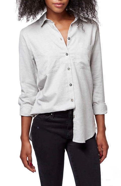 Herringbone Chambray Shirt