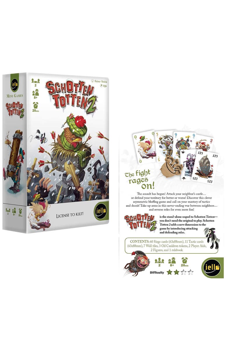 IELLO Schotten Totten 2 Board Game, Ages 8+, Alternate, color, 