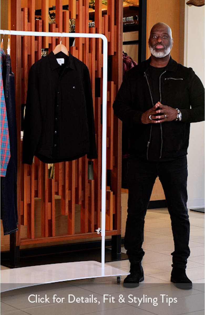 Owen Snap-Up Shirt Jacket, sales video thumbnail