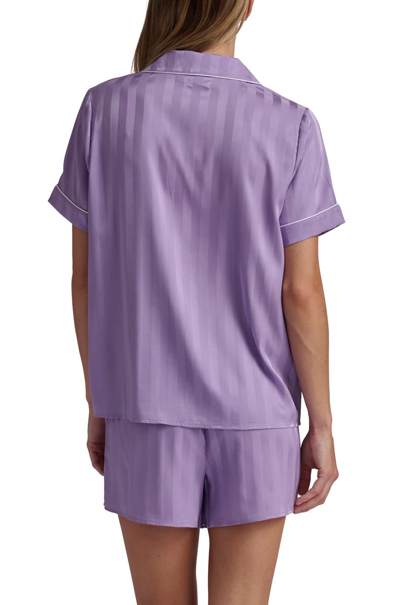 Splendid Stripe Satin Boxer Short Pajamas, Alternate, color,