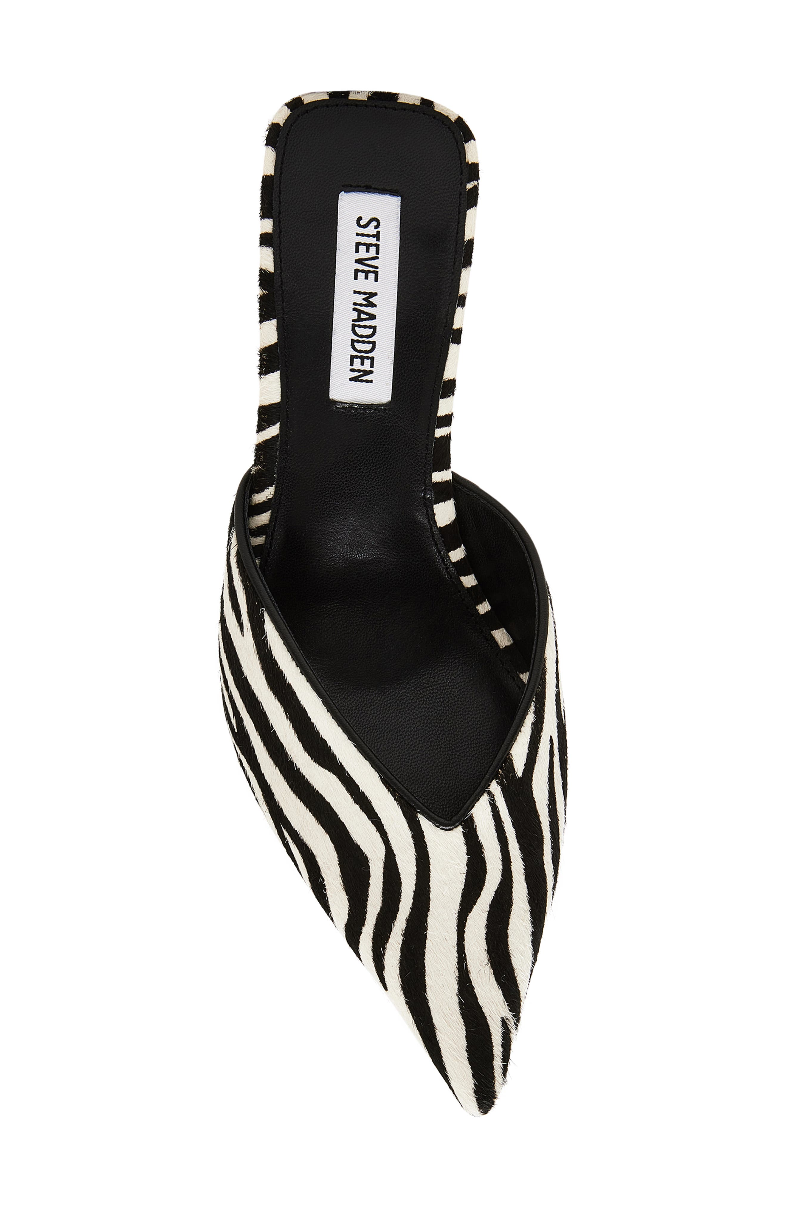 Steve Madden Mod-A Leopard Print Genuine Calf Hair Mule, Alternate, color, 